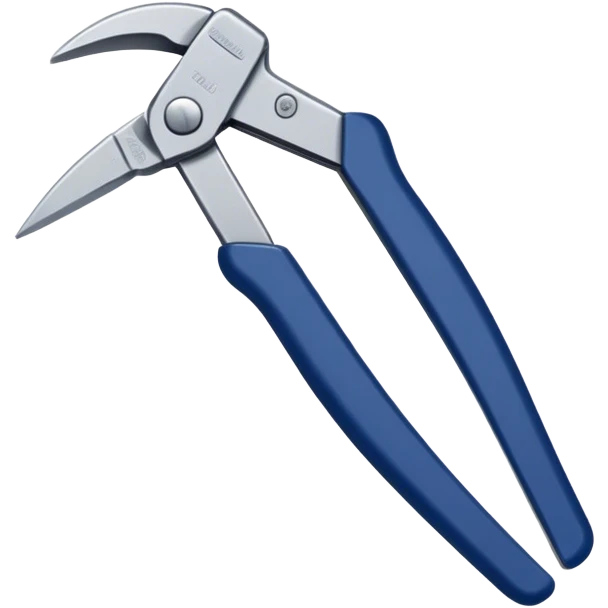 Simple Navy blue pliers emoji