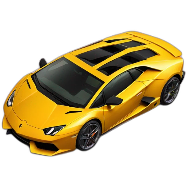 Lamborghini car emoji