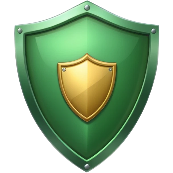 green shield emoji