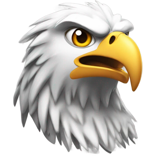 Rabid eagle emoji