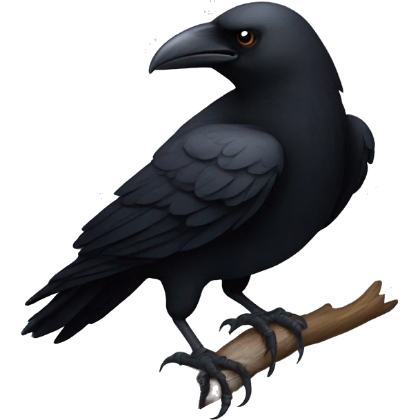 Crow android emoji