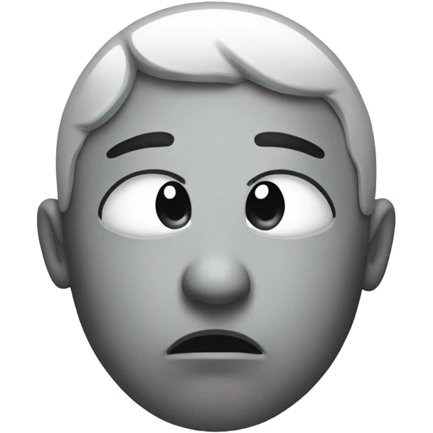 Sad face  emoji