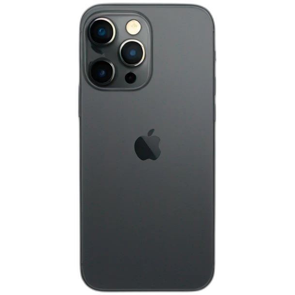 Phone apple iPhone 15 Pro Graphite color  emoji