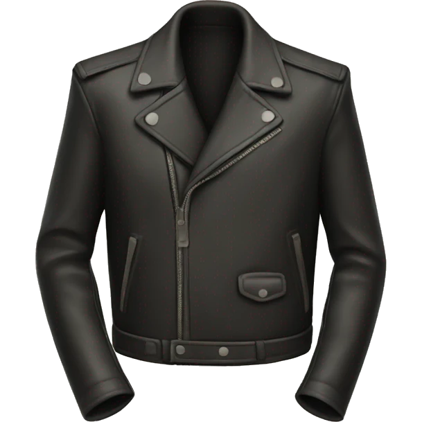 Leather jacket emoji