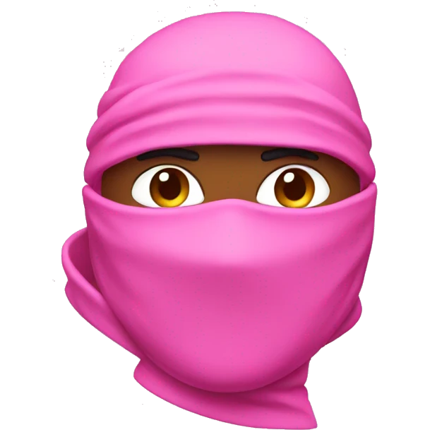 pink ninja emoji emoji
