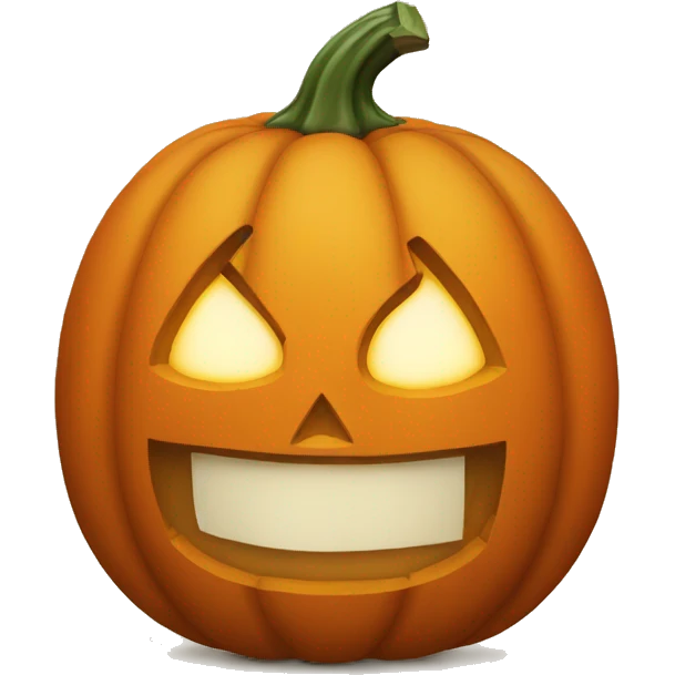 carved pumpkin emoji