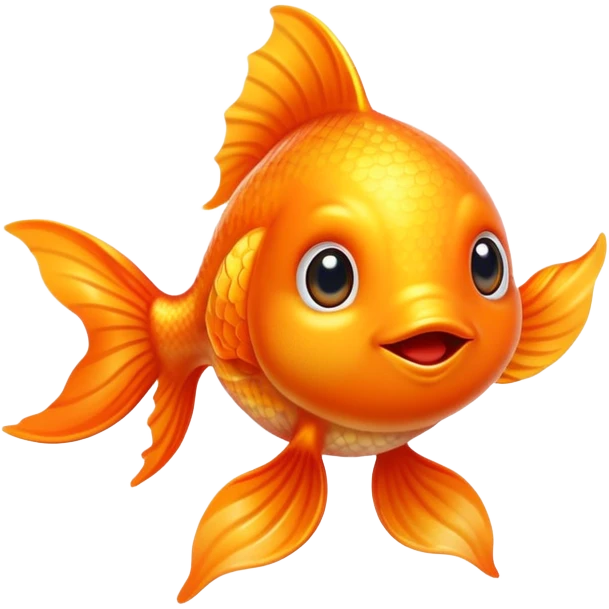 Goldfish dancing emoji