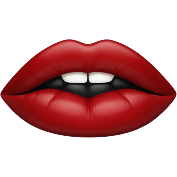 Kiss black💋 emoji