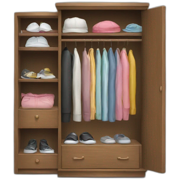 wardrobe emoji
