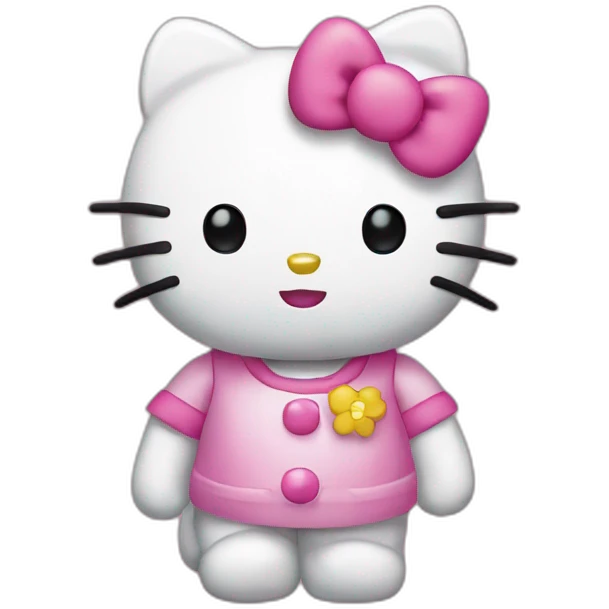 Hello kitty emoji