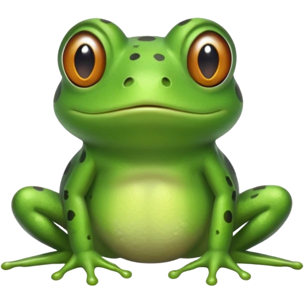 Frog breaking wind showing wind from bum emoji