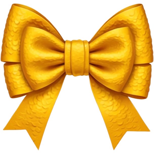 Deep-marigold-sungold-golden-gold-Mustard-yellow bow emoji