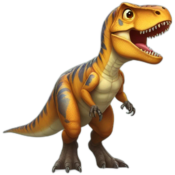 Butterfly t rex emoji