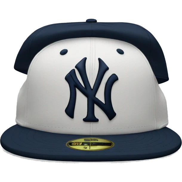 yankees fitted cap emoji