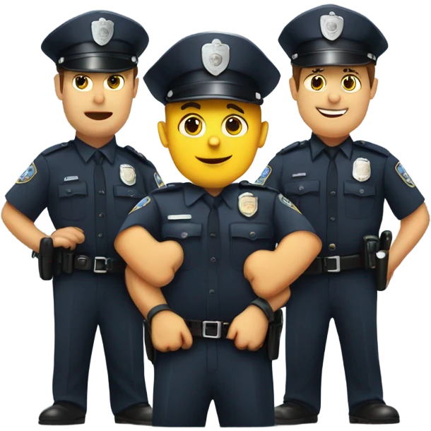 Heart getting arrested emoji