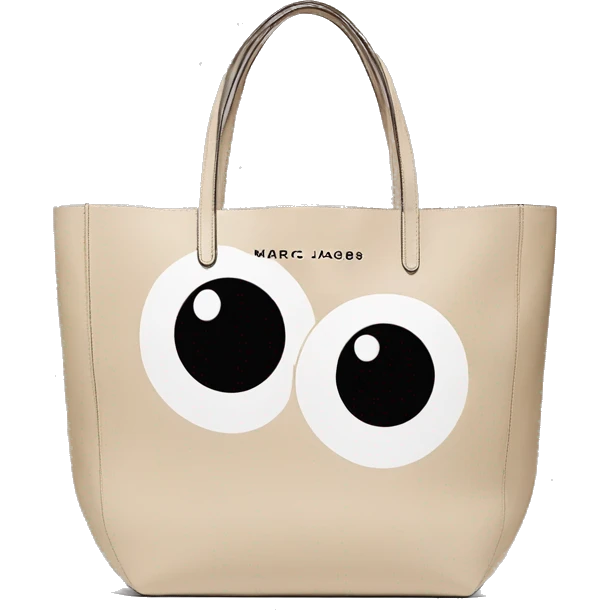 beige marc jacobs tote bag emoji
