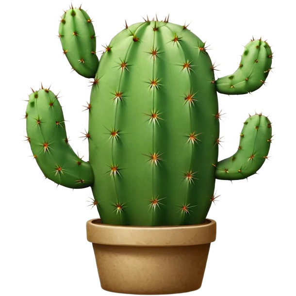 un cactus en forma de elefante 
 emoji