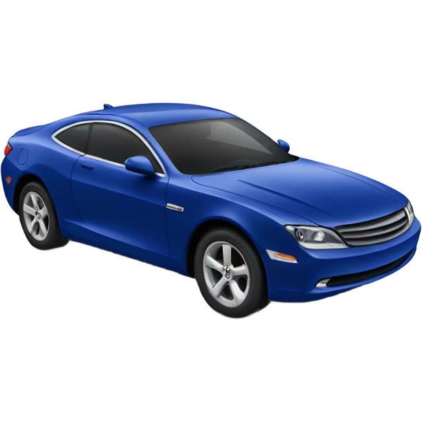 navi blue 
car emoji