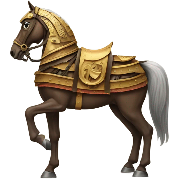 trojan war horse emoji