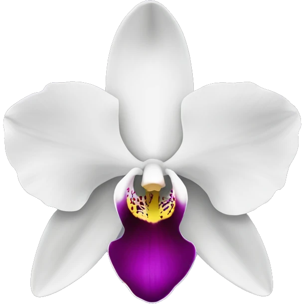 orchid  emoji
