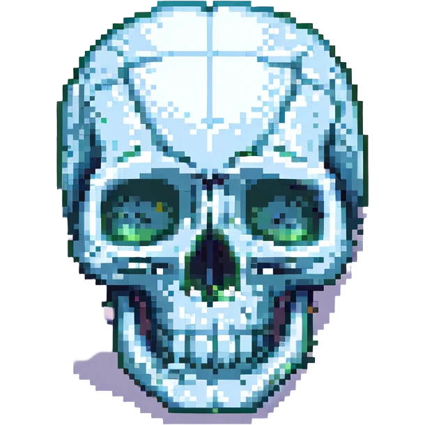 attractive skull emoji