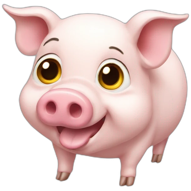 3 petits cochon emoji