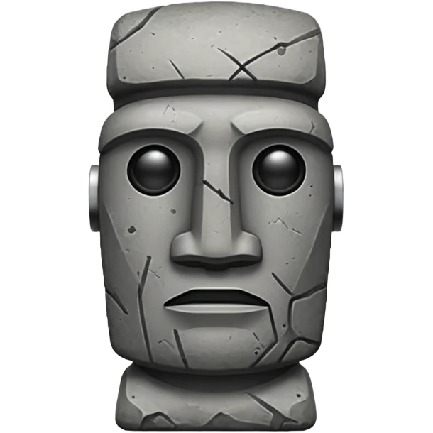Atom moai emoji