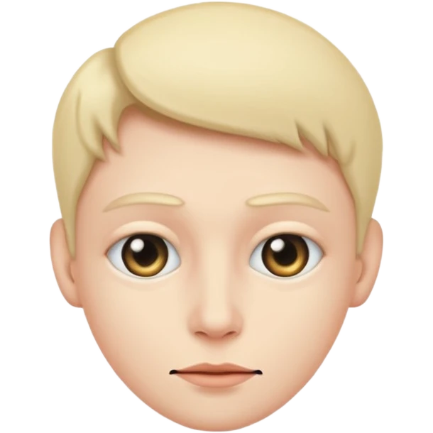 Blank face emoji
