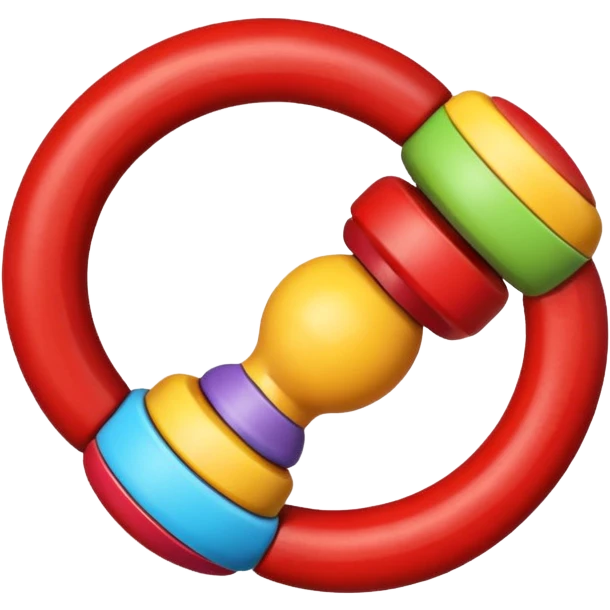 Rattle emoji