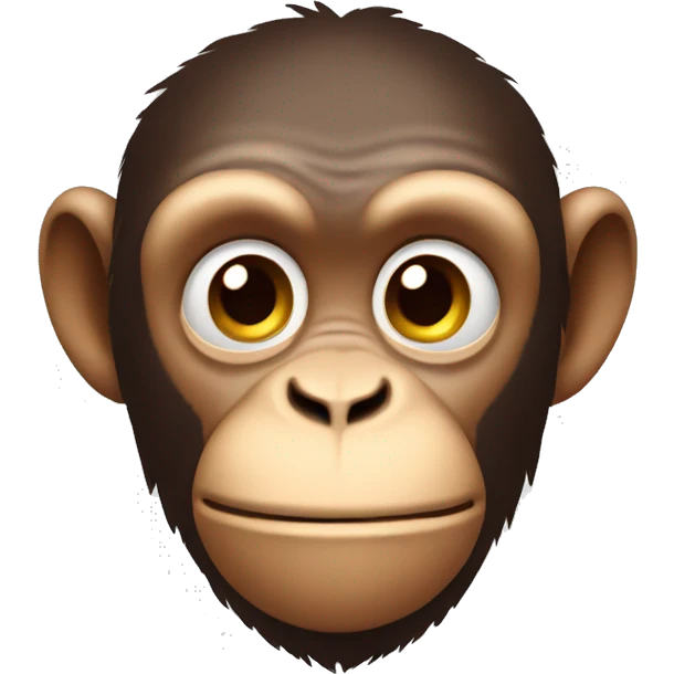monkey that is red emoji