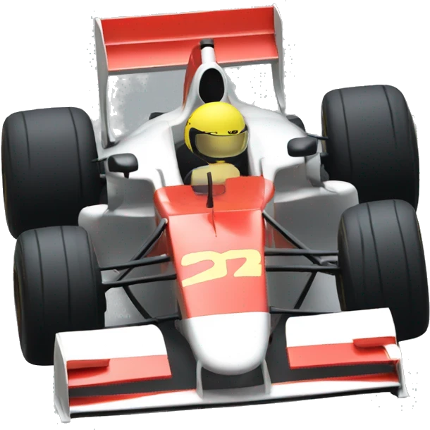 Formula 1 car emoji