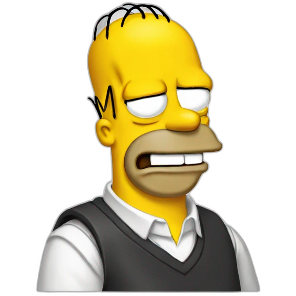 Homer simpson emoji