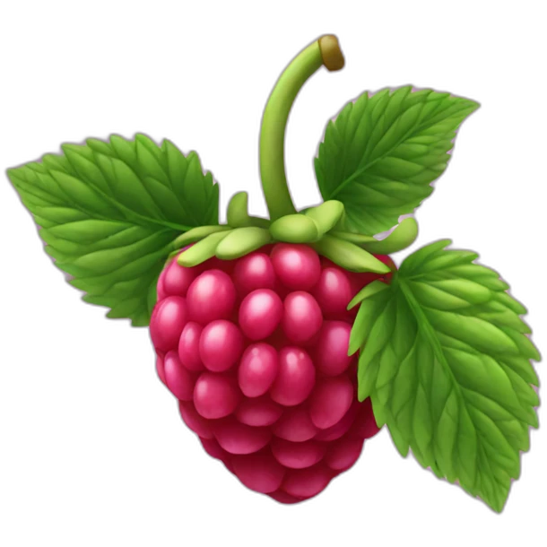 Raspberry emoji