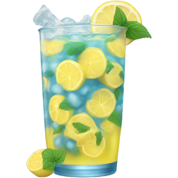 Blue Raspberry Lemonade emoji
