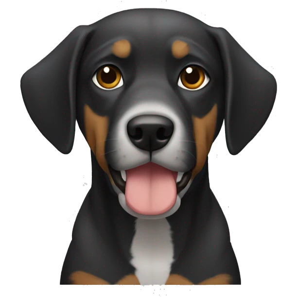 perro con poderes  emoji
