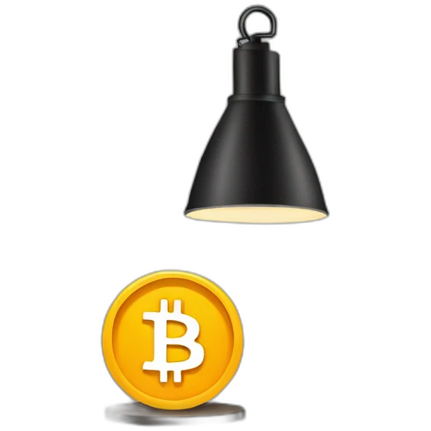bitcoin lamp emoji