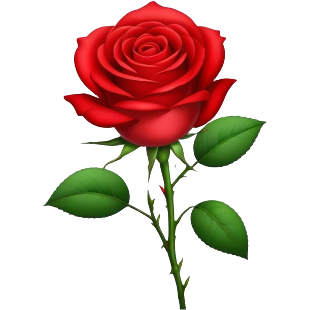 Flower rose emoji