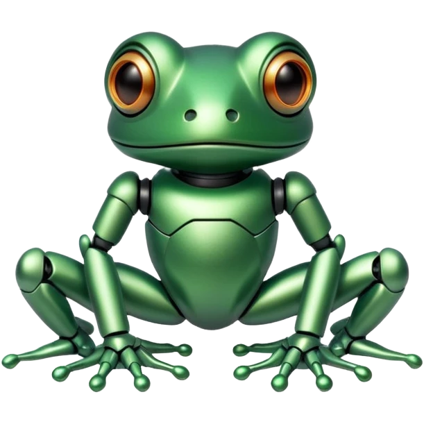 robot frog emoji