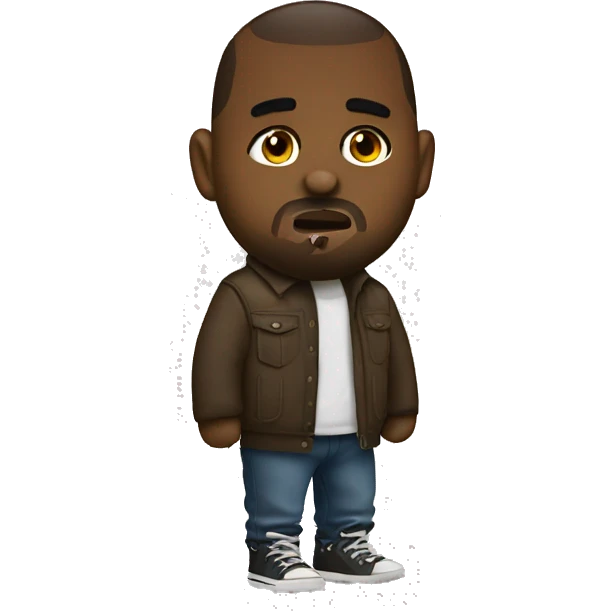 kanye west bear emoji