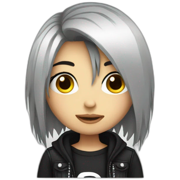 Emo girl emoji