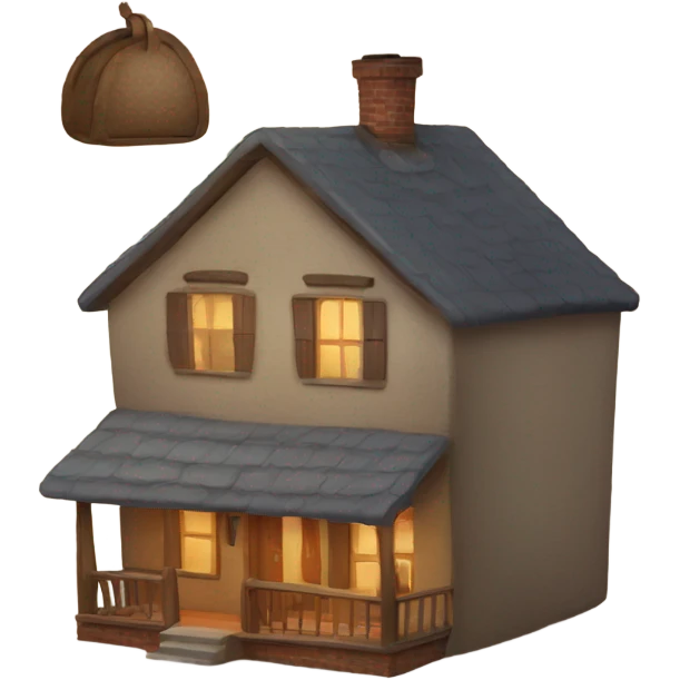 cozy house emoji