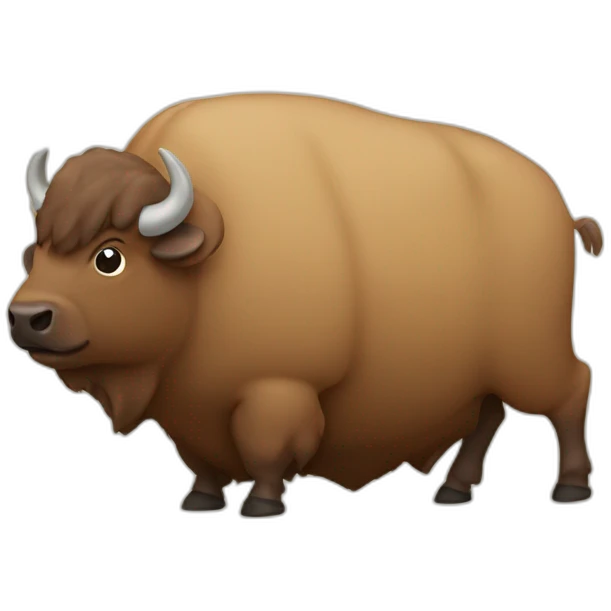 potato bison emoji
