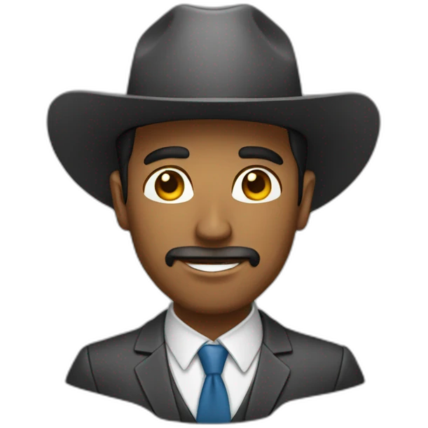 hombre emprendedor emoji