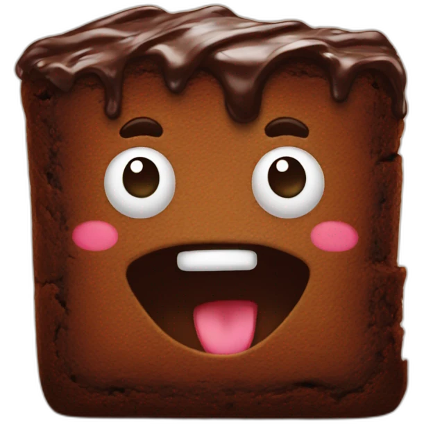 brownie emoji