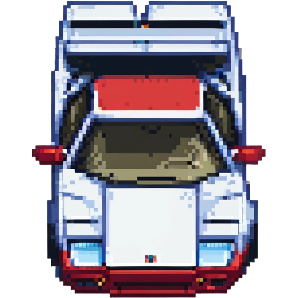 красная Lamborghini Countach, no background emoji