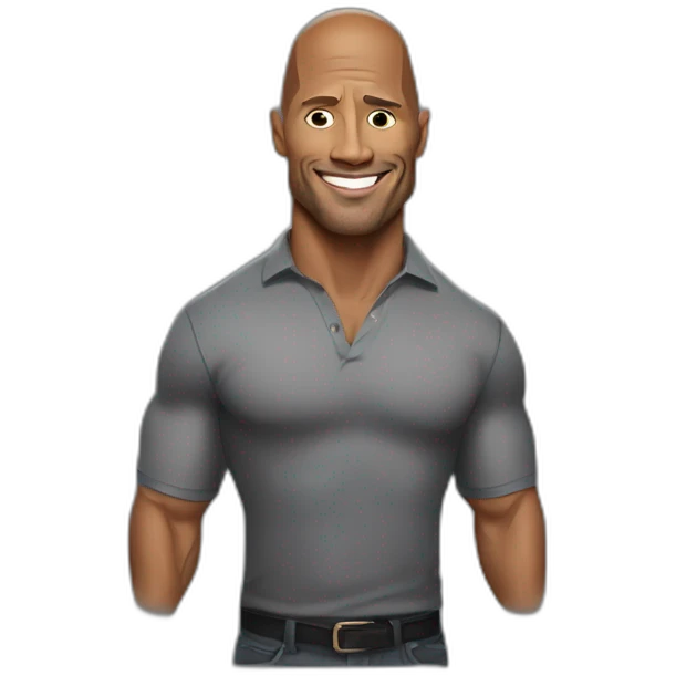 Dwayne Douglas Johnson emoji