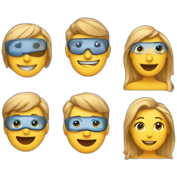 create me a group of emojis that represent what customer service should be, one emoji for "we understand,  one for " peer driven." one for " support." emoji