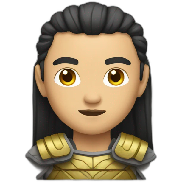 asian warrior emoji