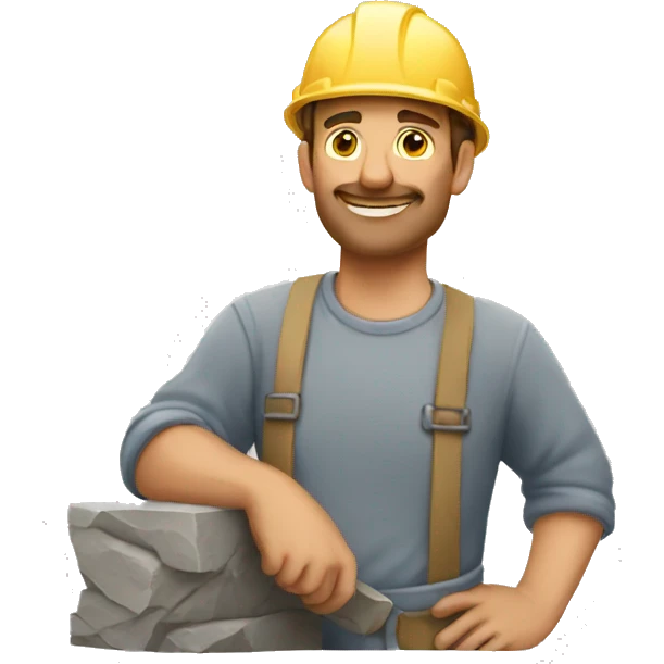 stonemason emoji