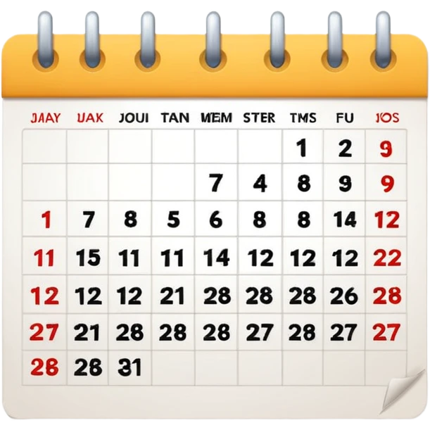 calendar emoji